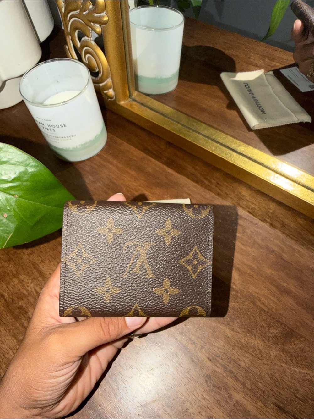 Louis Vuitton envelope business Card Holder Wallet - Picture 9 of 12